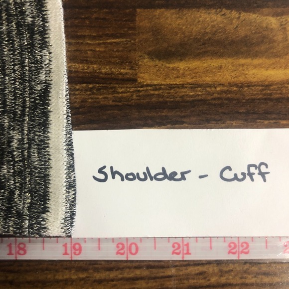 Chico's‎ Womens Lightweight Striped Metallic Accent Sweater XL Work Office Fall - Picture 8 of 10